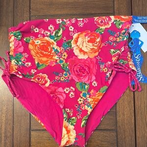 NWT SKINNYDIPPERS bikini bottoms reversible